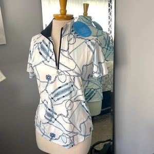 Sansoleil UV sun protection Short Sleeve top